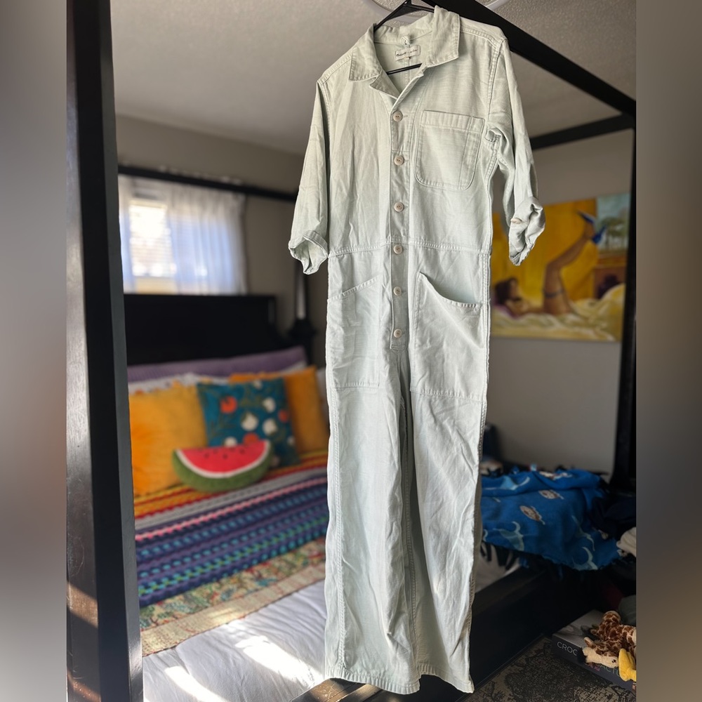 ***SOLD*** Madewell x As Ever Jumpsuit in Dawn Mist